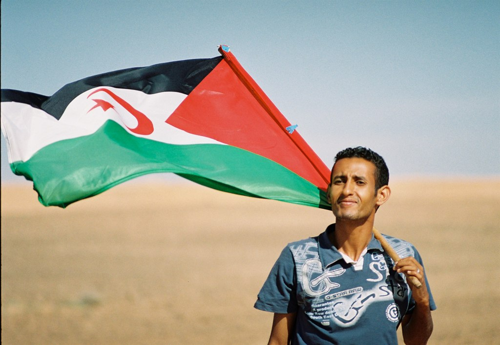 A Saharawi man
