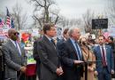 2. USAID, Source: Senator Mark Warner, https://commons.wikimedia.org/wiki/File:Senator_Mark_Warner_stands_with_United_States_Agency_for_International_Development_(USAID)_workers_on_5_February_2025_-_1.jpg
