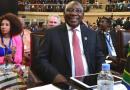 South African President Cyril Ramaphosa and Foreign Minister Lindiwe Sisulu at AfCFTA in Kigali, Rwanda on 20-21 March  2018